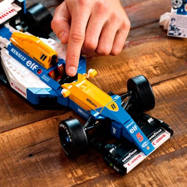 JUEGO BLOQUE LEGO F1 WILLIAMS FW14B Y MANSELL - 2