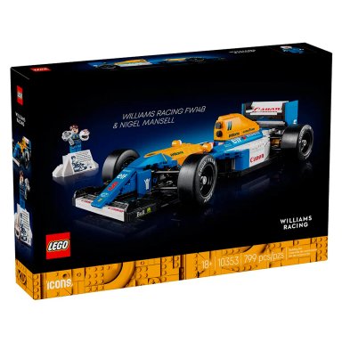 JUEGO BLOQUE LEGO F1 WILLIAMS FW14B Y MANSELL - 4
