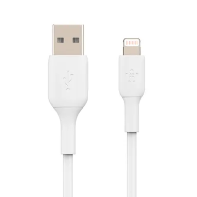 CABLE CARGA BELKIN BOOSTCHARGE LIGHTNING A USB-A BLANCO - 1