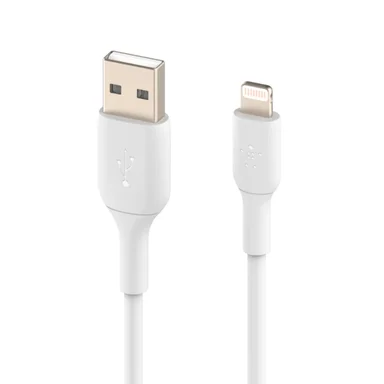 CABLE CARGA BELKIN BOOSTCHARGE LIGHTNING A USB-A BLANCO - 2