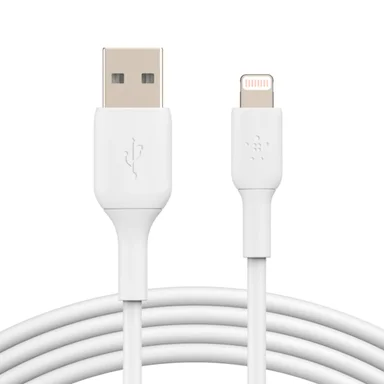 CABLE CARGA BELKIN BOOSTCHARGE LIGHTNING A USB-A BLANCO - 3