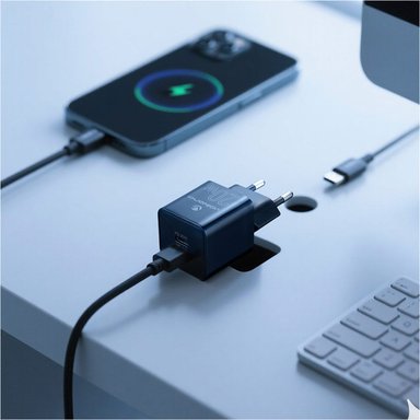 CARGADOR DE CELULAR 20W VOLKANO - 6