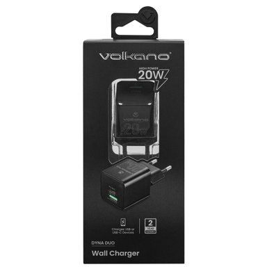 CARGADOR DE CELULAR 20W VOLKANO - 8