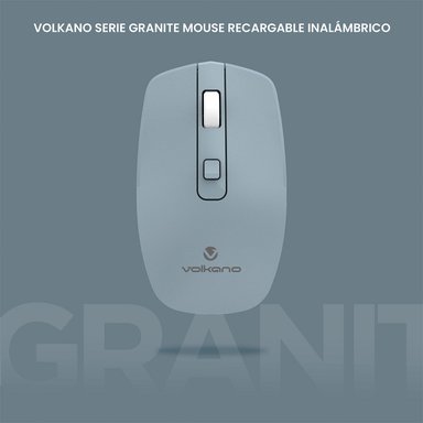 MOUSE INALÁMBRICO VOLKANO SERIE GRANITE - 4
