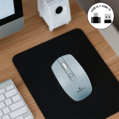 MOUSE INALÁMBRICO VOLKANO SERIE GRANITE - 7