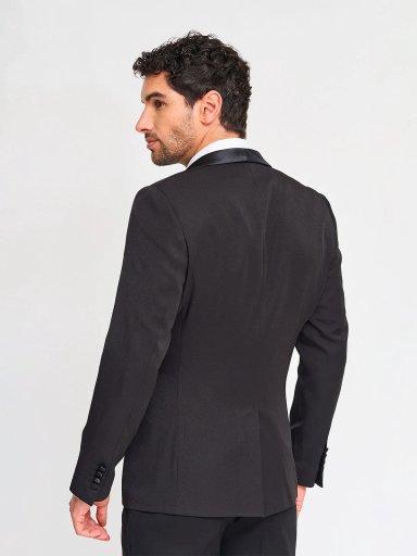 VESTÓN HOMBRE INDEX SOLAPA SATINADA - 2