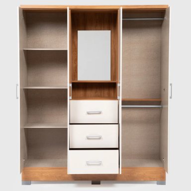 CLÓSET ROCA BEIGE OLIVIA 4 PUERTAS 3 CAJONES - 4