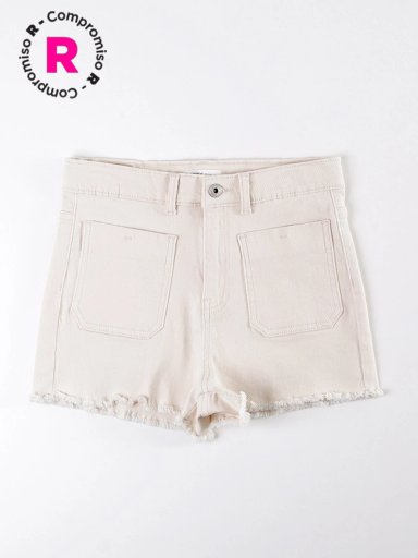 SHORT NIÑA M6T POCKET - 1