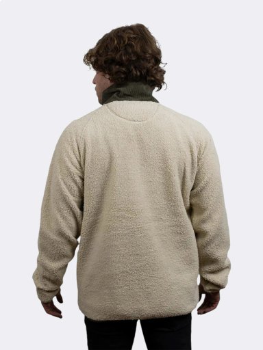 POLERÓN SHERPA HOMBRE FALCONE BEIGE NOMADIC - 2