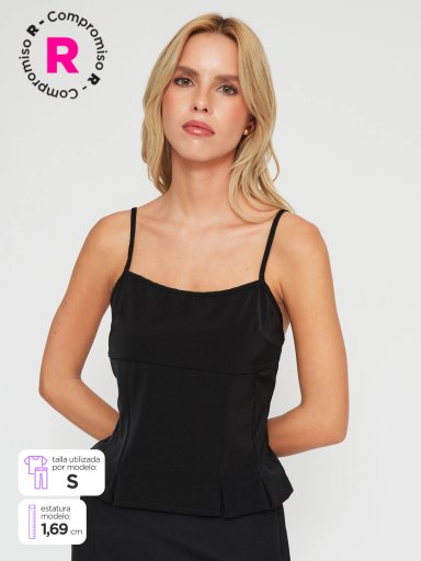 POLERA MUJER INDEX SIN MANGAS - 1