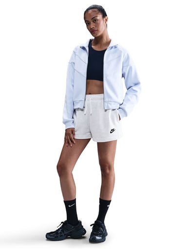 SHORT MUJER NIKE DQ5802 GRIS SPORTSWEAR CLUB FLEECE - 1