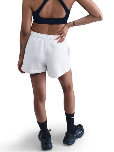 SHORT MUJER NIKE DQ5802 GRIS SPORTSWEAR CLUB FLEECE - 5