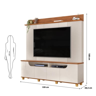 HOME TV ALTAVISION GAMA BLANCO 75" - 7