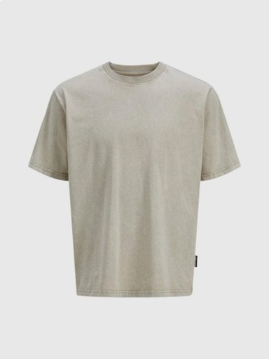 POLERA HOMBRE JACK & JONES ALGODÓN MANGA CORTA - 1
