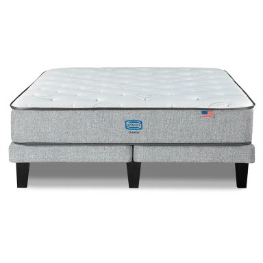 CAMA EUROPEA SIMMONS DREAMER 2PL PLATA - 2