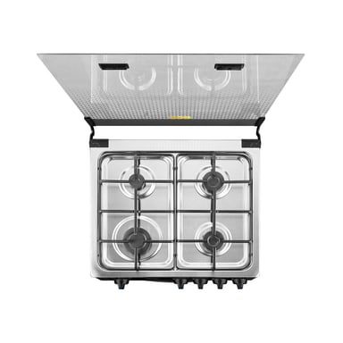 COCINA A GAS MIDEA MFO-MG24TCSSLBK 4 PLATOS NEGRO - 9