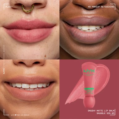BRILLO LABIAL NYX SMUSHY MATTE LIP BALM SASSY - 7