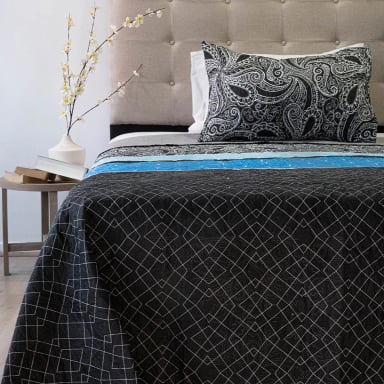QUILT DORAL HOTPRESS ESTAMPADO ORIGINS 1.5 PLAZAS D13 - 1