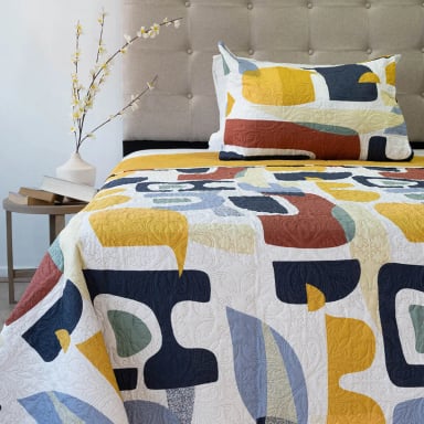 QUILT DORAL HOTPRESS ESTAMPADO ORIGINS 1.5 PLAZAS D16 - 1