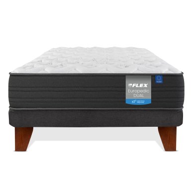 CAMA EUROPEA FLEX EUROPEDIC DUAL 1.5 PLAZAS - 2