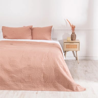 QUILT MASHINI PORTUGAL MF 2 PLAZAS TERRACOTA - 2