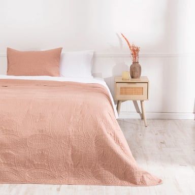 QUILT MASHINI PORTUGAL MF KING TERRACOTA - 1