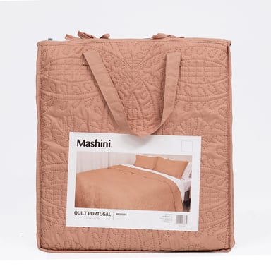 QUILT MASHINI PORTUGAL MF KING TERRACOTA - 2
