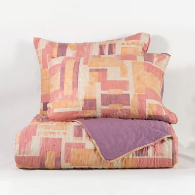 QUILT MASHINI TOLEDO MF ESTAMPADO 1.5 PLAZAS CUBE - 4