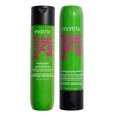 SET PARA CABELLO SECO MATRIX FOOD FOR SOFT SHAMPOO 300 ML + ACONDICIONADOR 300 ML - 1