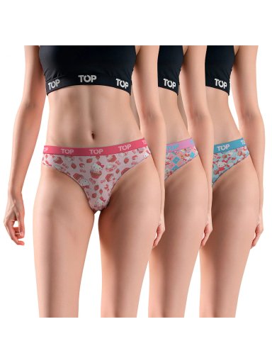 PACK 3 COLALESS MUJER TOP ALGODÓN - 1
