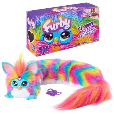 PELUCHE FURBY DJ FURBY ARCOÍRIS - 1