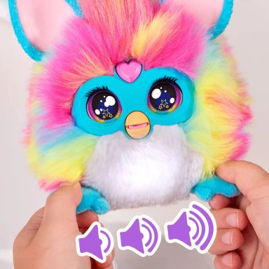PELUCHE FURBY DJ FURBY ARCOÍRIS - 12