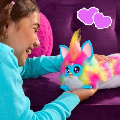 PELUCHE FURBY DJ FURBY ARCOÍRIS - 10