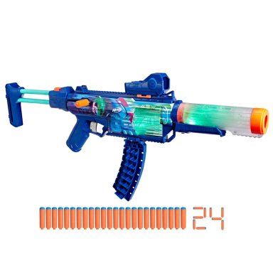LANZADOR NERF LOADOUT LANZADOR CYBERLIGHT GHOST - 2