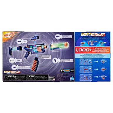 LANZADOR NERF LOADOUT LANZADOR CYBERLIGHT GHOST - 8