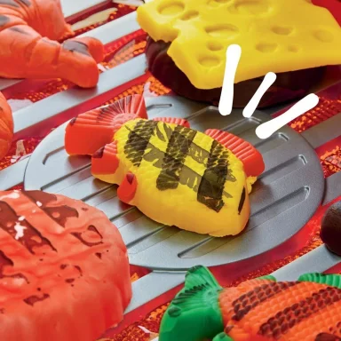 SET DE MASA MOLDEABLE PLAY DOH LA PARRILLADA PLAY DOH - 3