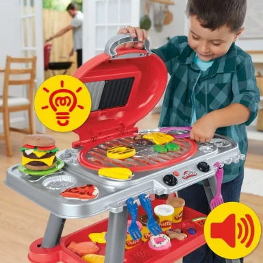 SET DE MASA MOLDEABLE PLAY DOH LA PARRILLADA PLAY DOH - 4