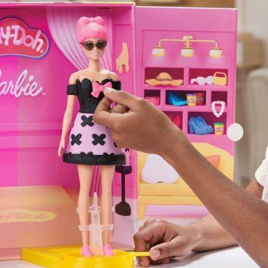 SET DE MASAS MOLDEABLE PLAY-DOH BARBIE DESFILE DE MODA DE DISEÑADOR - 5