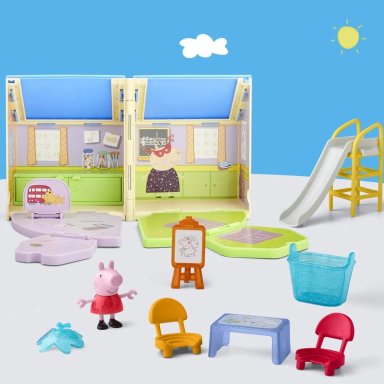 MUÑECA PEPPA PIG LA GUARDERÍA PORTÁTIL DE PEPPA - 10