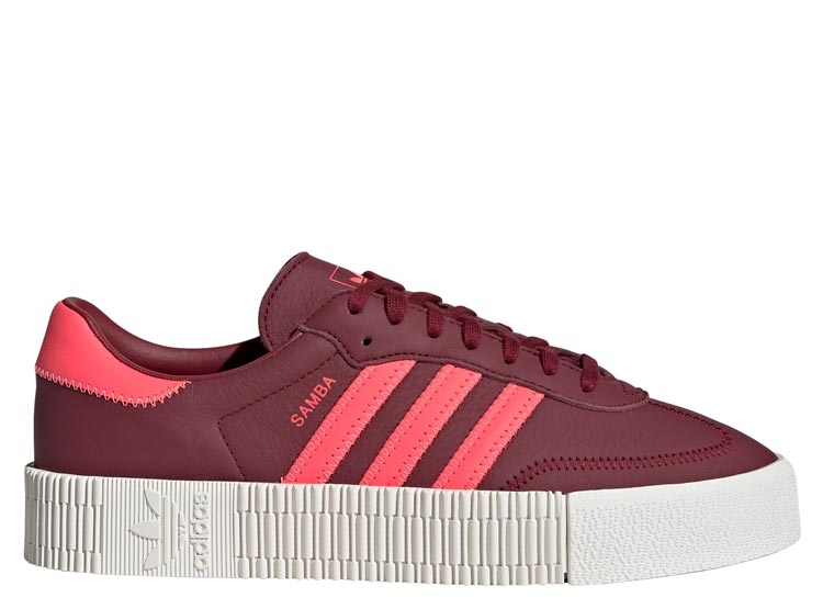 ZAPATILLAS MUJER ADIDAS URBANAS ROSADO SAMBAROSE CUERO