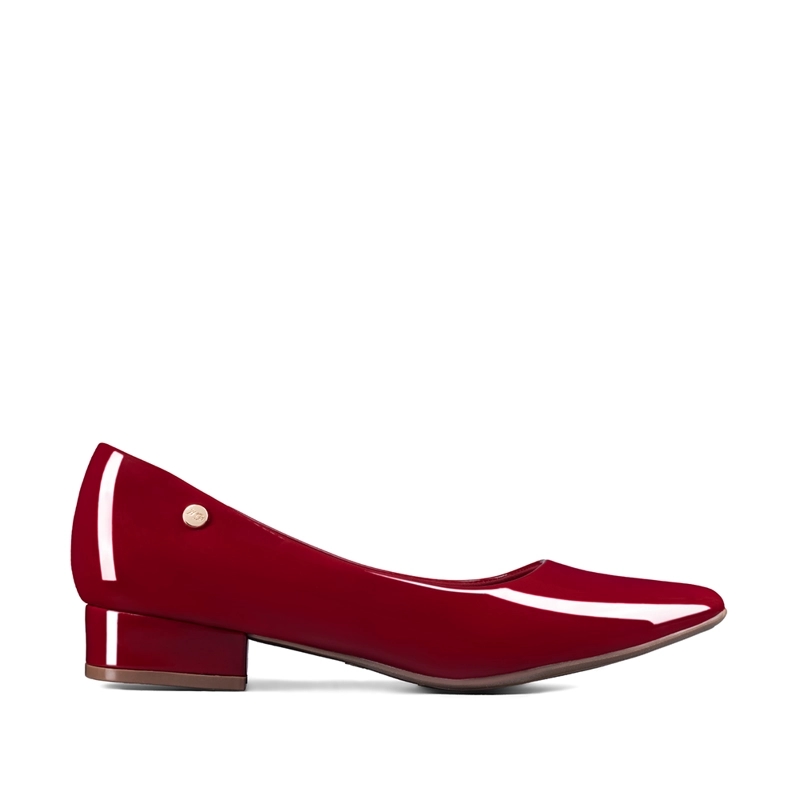 ZAPATO DE TACO PU ACHAROLADO MUJER WEIDE TFA319