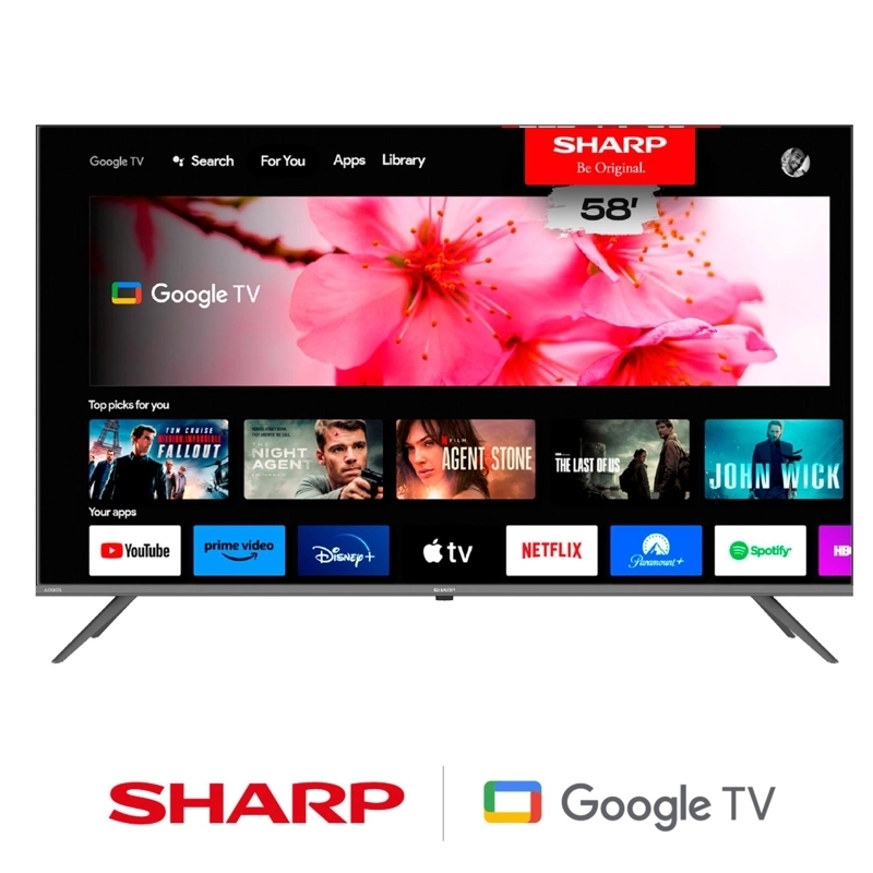 SMART TV SHARP 75 4K ULTRA HD 4T-C75GL4060L