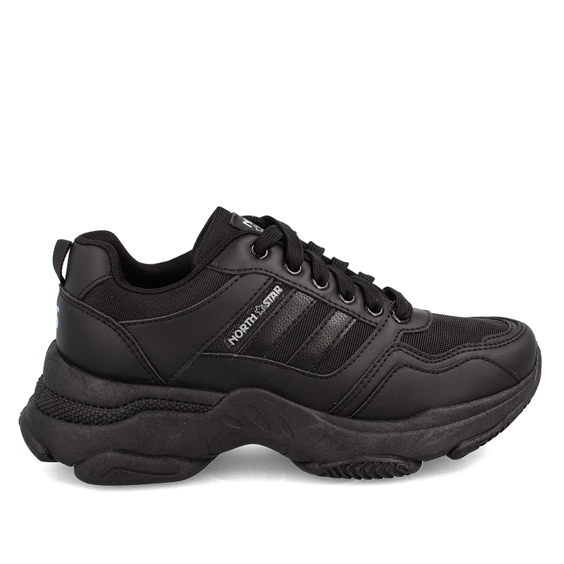 ZAPATILLA MUJER NORTH STAR AOON NEGRO