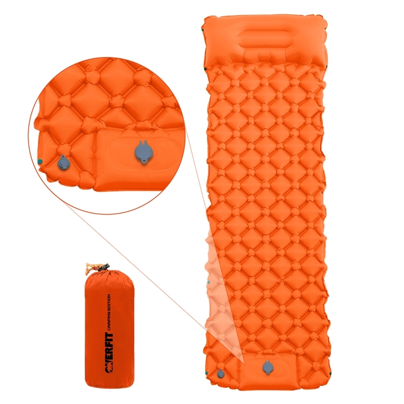 COLCHONETA OVERFIT 10 CM INFLABLE INDIVIDUAL CAMPING LIGHT