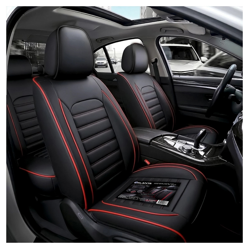 FUNDA CUBRE ASIENTO GALANTA ECOCUERO SET 5 ASIENTOS LUXURY