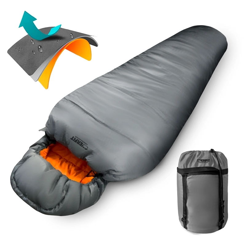 SACO DE DORMIR TERMICO 0 A 15 GRADOS MOMIA OVERFIT CAMPING