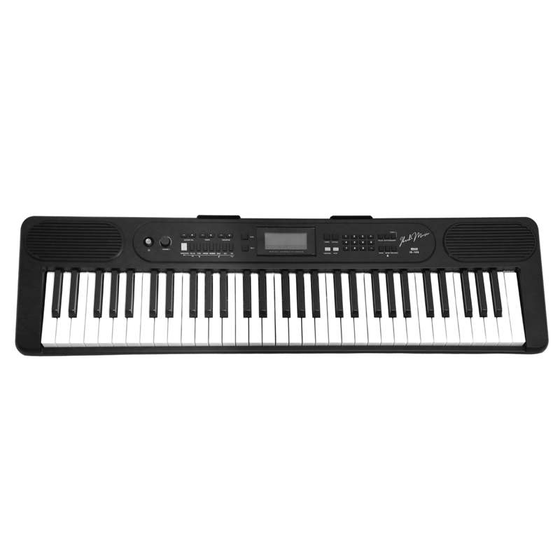 TECLADO MUSICAL 61 TECLAS IBRAH MUSIC PIANO CON MIDI SUSTAIN