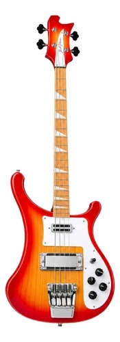 BAJO ELE CTRICO IBRAH RH 4 CUERDAS SUNBURST + AMPLIFICADOR PRA20W + ACC