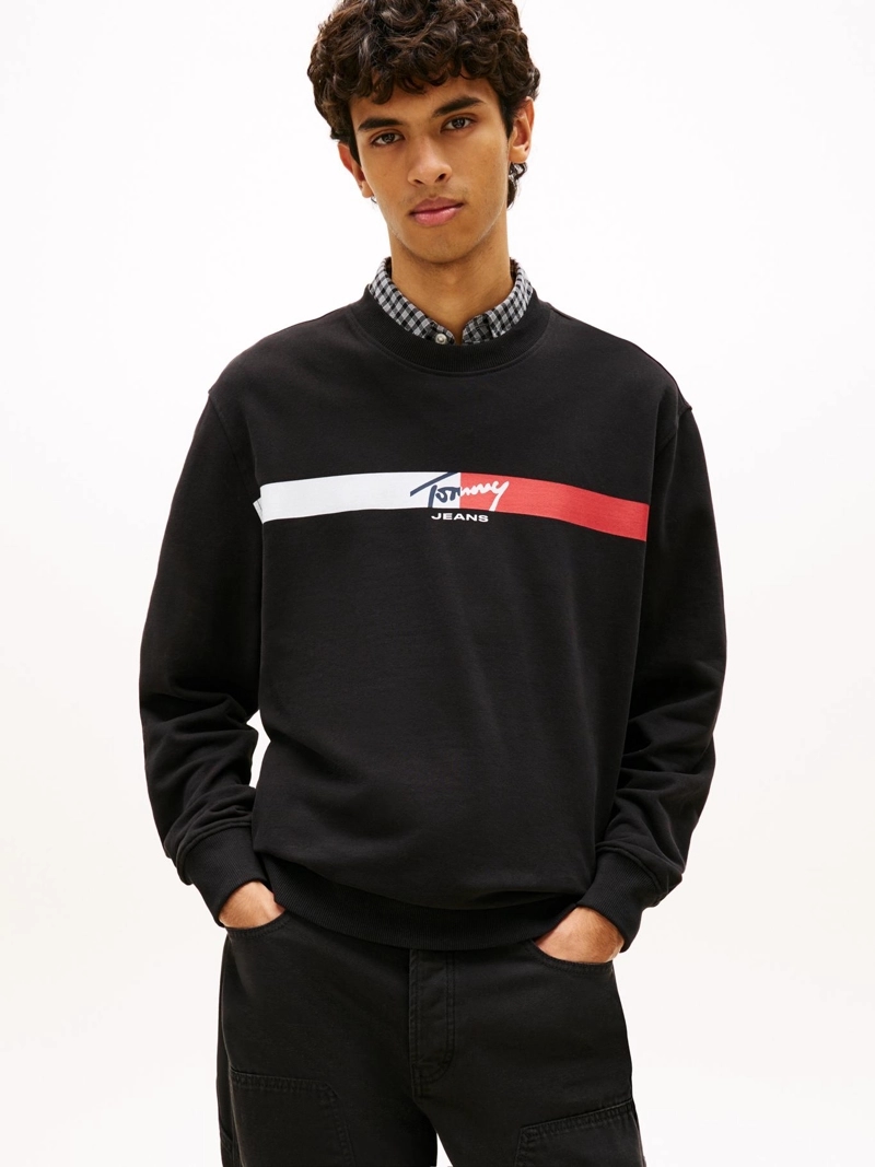 POLERON CON LOGO SIGNATURE STRIPE