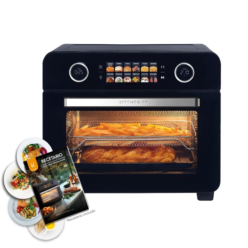 HORNO FREIDORA AIRE KITCHEN-IT 25L SMART EDITION